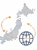 全国・海外対応のイラスト